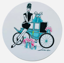Load image into Gallery viewer, Fashion Ceramic Round Coaster -Tiffany-
