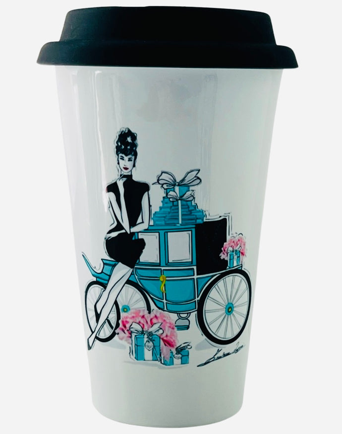 Ceramic Travel Mug -Tiffany-